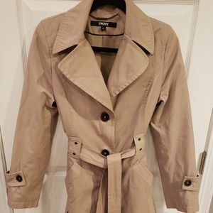 DKNY Classic Trench Coat (camel color)